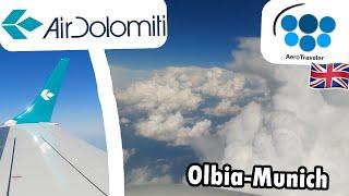 TRIP REPORT | AirDolomiti E195 | Olbia - Munich  (OLB-MUC) | Economy Class 