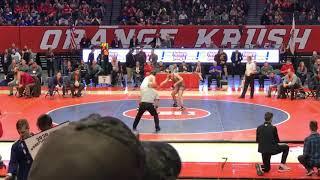 Judo in Wrestling Highlights with Alexander Knauf - IHSA State Championships