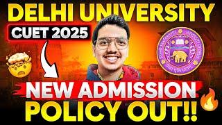 Delhi University New Admission Policy OUT  | Complete Details | DU Information Bulletin