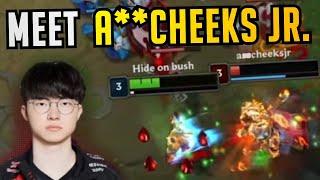 The Gold 2 Who Beat T1 Faker - KR Pros in EUW SoloQ Best ofHighlights