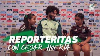 Mini reporteritas con César Huerta