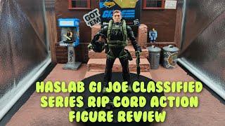 GI JOE CLASSIFIED HASLAB EXCLUSIVE (RIP CORD) REVIEW #gijoeclassified #unboxing #review #toynews