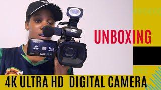 DVC/ KOMERY Camcorder 4K Ultra HD Camera Camcorder 64MP Streaming /Unboxing