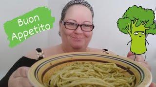 MUKBANG: SPAGHETTI CON PESTO DI CAVOLFIORE 