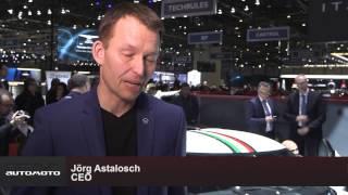 Geneva Motor Show 2017 Press Day - Interview with Jörg Astalosch | AutoMotoTV