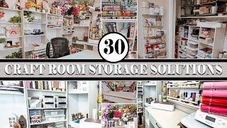 THE BEST CRAFT ROOM ORGANIZATION VIDEO EVER!