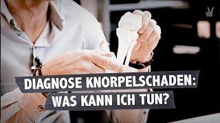 Diagnose Knorpelschaden - was ist passiert und was kann ich tun?