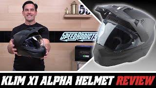 Klim X1 Alpha Dual Sport Helmet - Review at SpeedAddicts.com