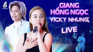 Màn Hòa Giọng Đỉnh Cao Giữa GIANG HỒNG NGỌC & VICKY NHUNG - LK "Tình Như Lá Bay Xa, Tình Nồng"