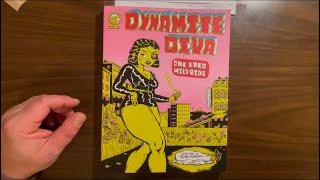 Dynamite Diva: One Eyed Wild Ride, a collection of Jasper Jubenvill’s raw high octane heroine! Rad!