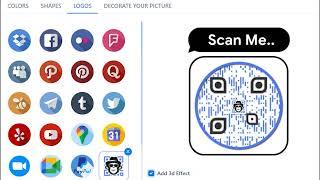 QR Code with logo - A quick guide to creating a customized QR Code with logo #qrcode #qr