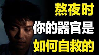 熬夜時,你注意到身體的求救信號了嗎? 不睡覺,你的身體器官都經歷了什麼