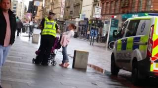 Glasgow junkies, baby taken away on argyle street... Junkies man