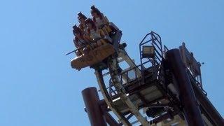 Sequoia Adventure Roller Coaster POV S&S Screamin' Squirrel Gardaland Italy