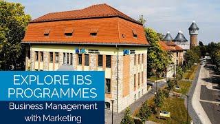 IBS Programmes - BSc in Business Management with Marketing