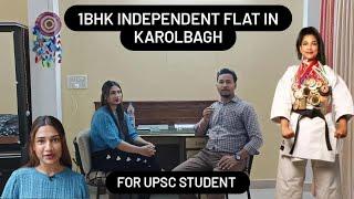 1Bhk Independent Flat In Karol Bagh For Upsc Aspirants | Furnished 1Bhk Builder Floor In Delhi