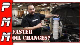 Faster and easier oil changes? Holt Industries fluid extractor & dispenser review | Harbor Fright