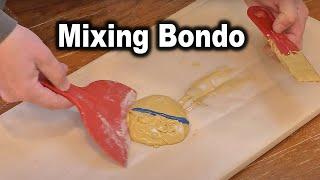 How to Mix and Apply Bondo for Wood | The Fixer Clips