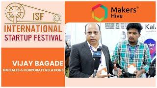 Maker's Hive Innovations | KalArm - India's First Bionic Hand | International Startup Festival 2024