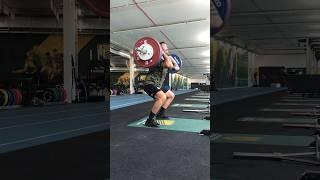 Hang Power Clean With 120kg  