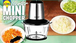 Silvercrest mini chopper Lidl Blender Unboxing and Demo