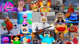 Spring NEW SPEED RUNS - Escape Room -in all PlatinumFalls Scary Obby Games, Toby's Hospital, Papa