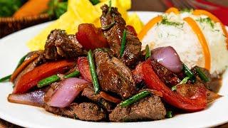 El Mejor Lomo Saltado | RECETA PERUANA | Sazón y Corazón