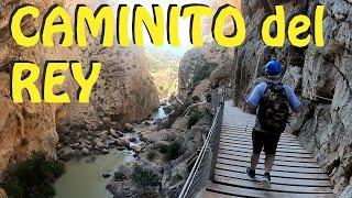 Hiking el CAMINITO DEL REY in Malaga