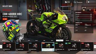 RIDE 5 | Customize Brutal Valentino Rossi CBR 600 RR Honda VR46 Gameplay [4K 60fps HDR]