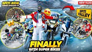 Finally Apni Superbikes Echo Bmw Pr Spiti Valley Pahuch Hi Gaye  Ep9