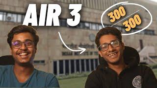 How he scored 300/300 in JEE Mains?? JEE tips from AIR3