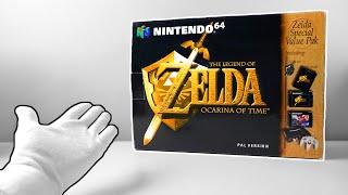 N64 "ZELDA" Console Unboxing [Ultra Rare] - Nintendo 64 The Legend of Zelda Ocarina of Time