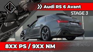 Audi RS6 C8 4.0 TFSI 8XXPS | Software Stage 3 I OPF OFF + Capristo Exhaust I 100-200 km/h