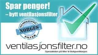 Ventilasjonsfilter - Ventilasjonsfilter.no - Ventilasjon til bolig og næring