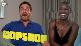 Gerard Butler & Alexis Louder talk Joe Carnahan's Copshop