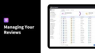 Managing Your Reviews
