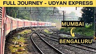 Udyan Express Full Journey | Mumbai to Bengaluru | Daily train | Legendary train