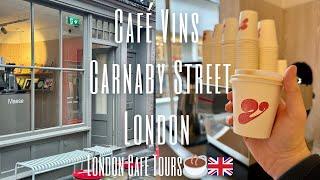 New London Cafe Tour at 'Cafe Vins' In The Heart of Soho - Carnaby Street ️