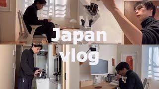 Japan vlog | morning cafe, running, housework, wine dinner, night routines, Japanese daily life