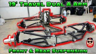 19" Travel Dual A Arm Front & Rear Suspension Kit ~ Protolite Racing