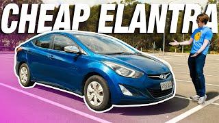 I Bought A Dirt Cheap Hyundai Elantra... With A Problem!