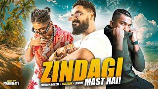 EMIWAY BANTAI - ZINDAGI MAST HAI REMIX (MUSIC VIDEO) ft. MC STAN & DIVINE | PROD. BY PMAN BEATS