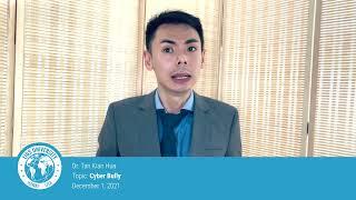 WEBINAR INVITATION | Cyber Bully | Dr. Tan Kian Hua | LIGS University