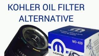 Kohler command oil filter alternative