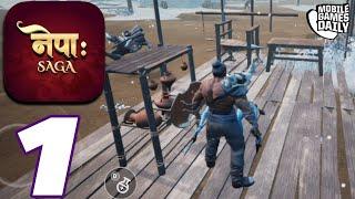 Nepa Saga: Epic Offline Mobile RPG - Gameplay Walkthrough Part 1 (iOS, Android)