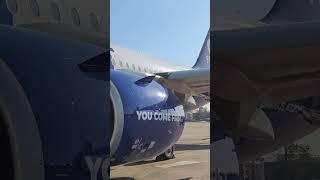Go first Airbus A320neo at Ahmedabad Airport #aviation #GoAir  #travel