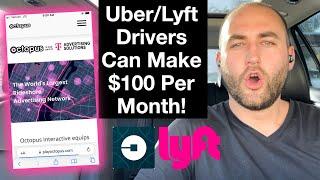 Play Octopus: This Tablet Pays Uber/Lyft Drivers Up To $100 Per Month!