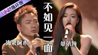 去见想见的人吧！海来阿木、单依纯深情演唱《不如见一面》温暖又治愈（一小时循环版）| 中国音乐电视 Music TV