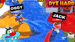 OGGY AND JACK PLAYING DYE HARD GAME | NOOB VS PRO VS HACKER | OGGY GAME