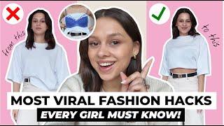 3 VIRAL FASHION HACKS That Will Change Your Life